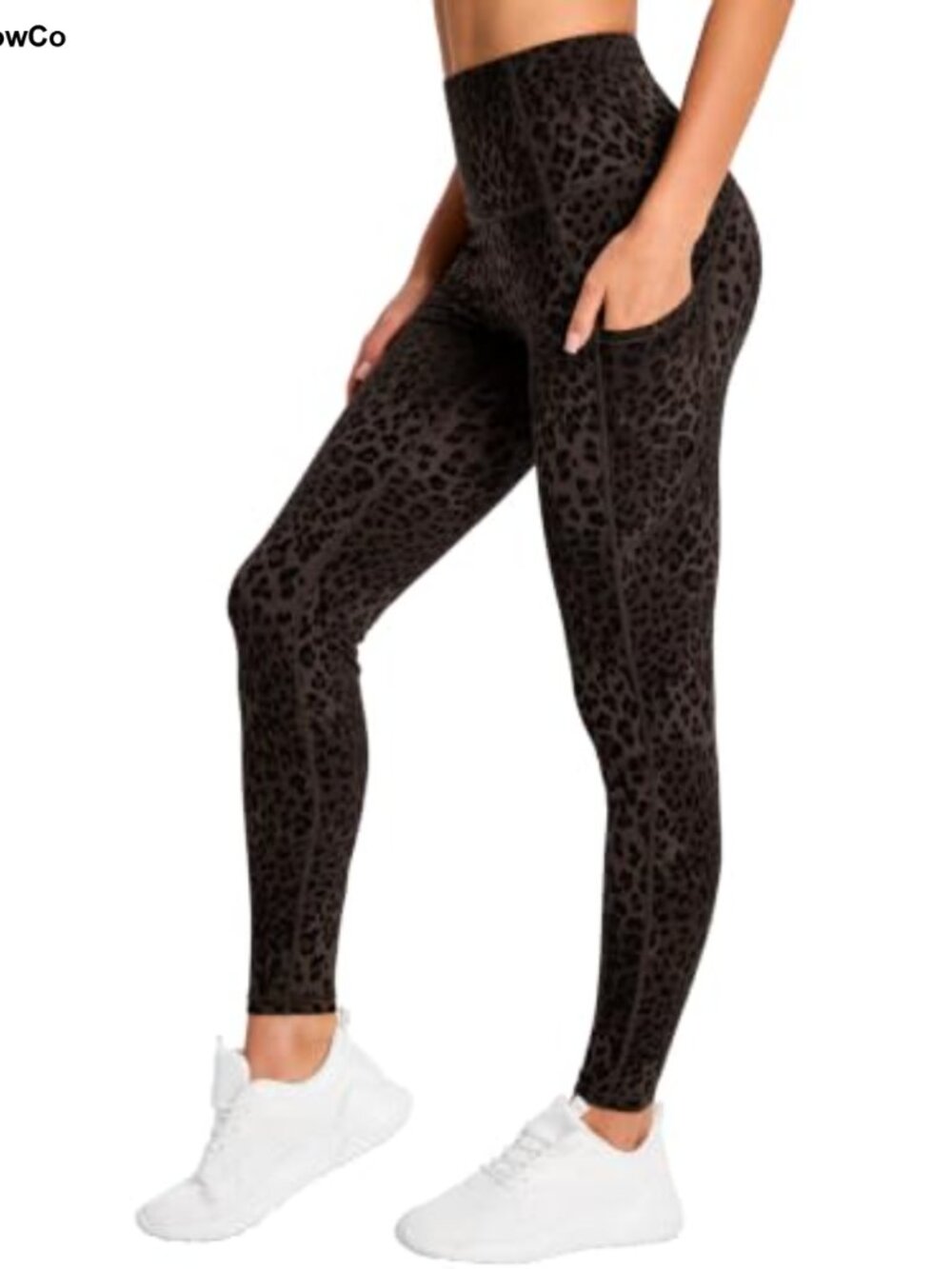 High Waist Yoga Pants Tummy Control Workout Leggings with Pockets